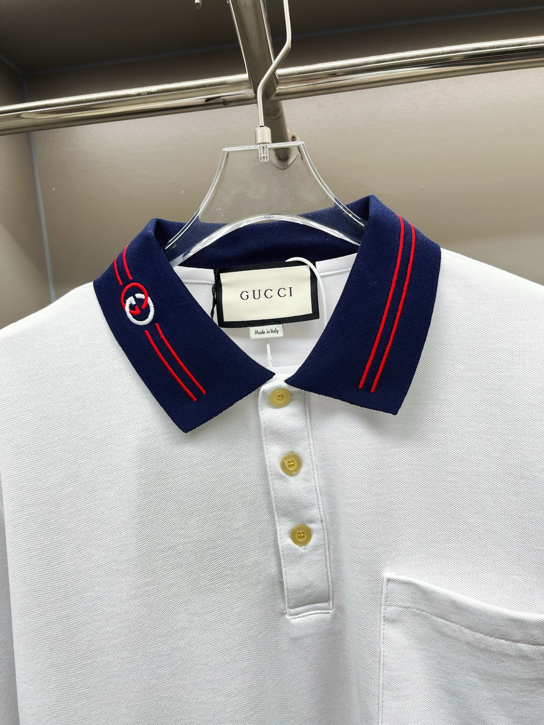 GUCCⅠ위브벨트뉴폴로셔츠