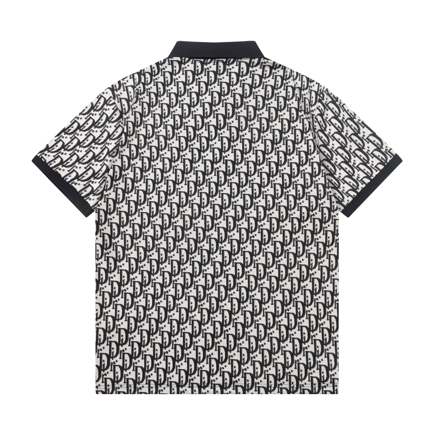 PRADA프라다PRD23SS블루화이트스트라이프반팔니트폴로셔츠