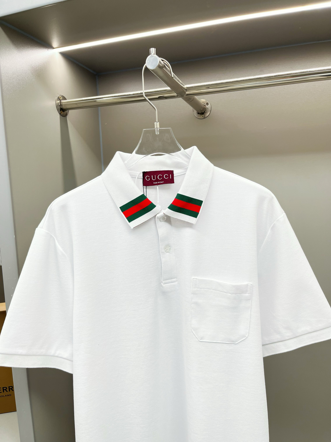 GUCCⅠ포켓스탭뉴폴로셔츠