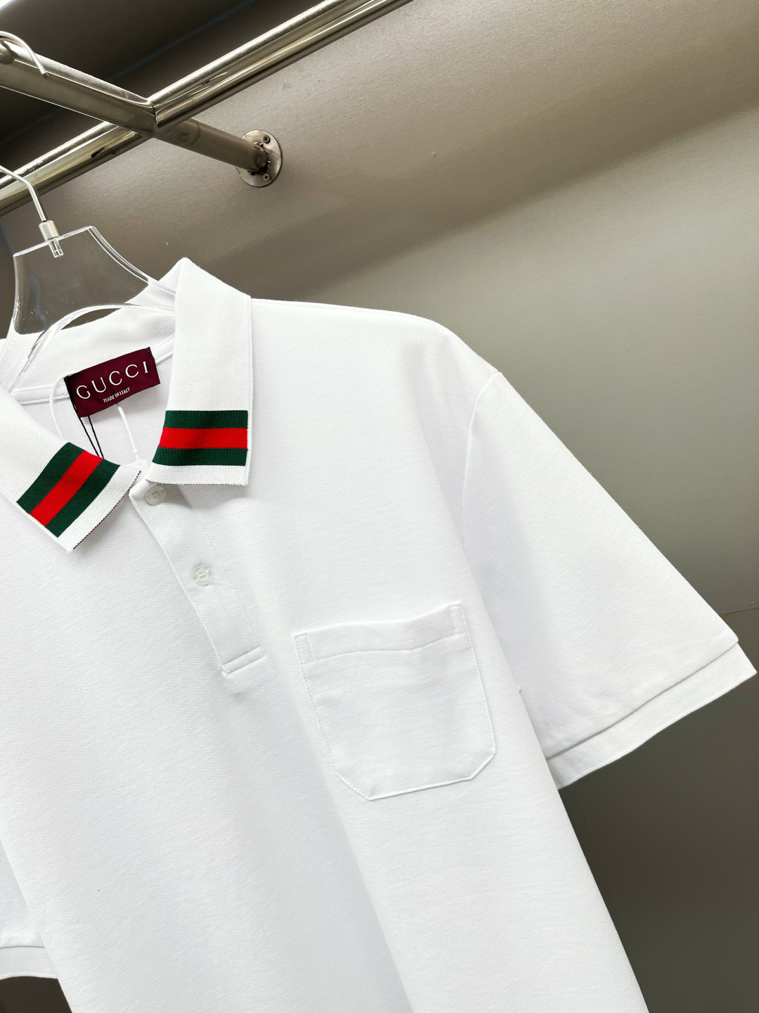 GUCCⅠ포켓스탭뉴폴로셔츠