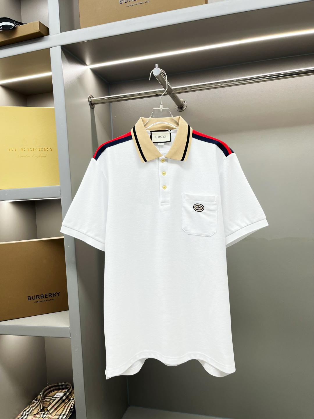 GUCCⅠ포켓프릭뉴폴로셔츠