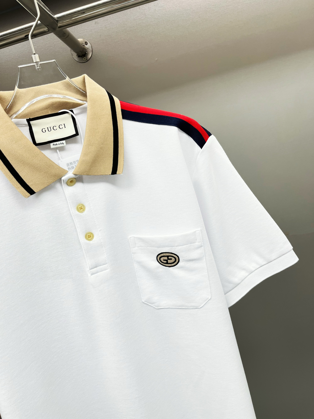 GUCCⅠ포켓프릭뉴폴로셔츠
