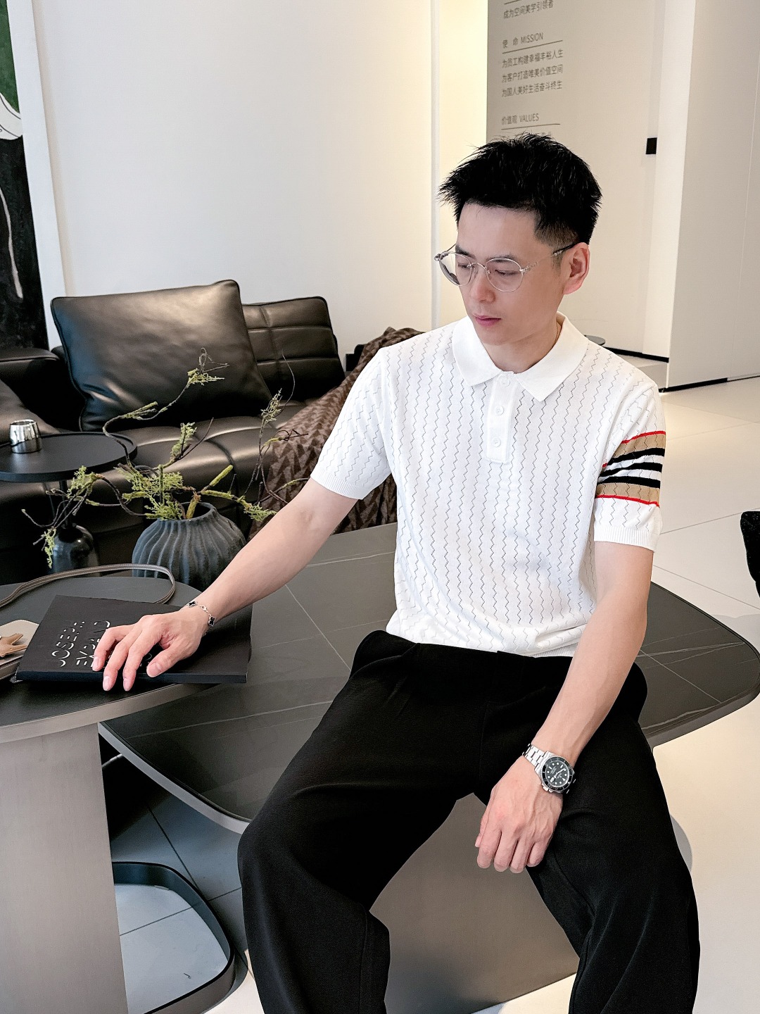 에르메네질도제냐2025새로운반팔폴로