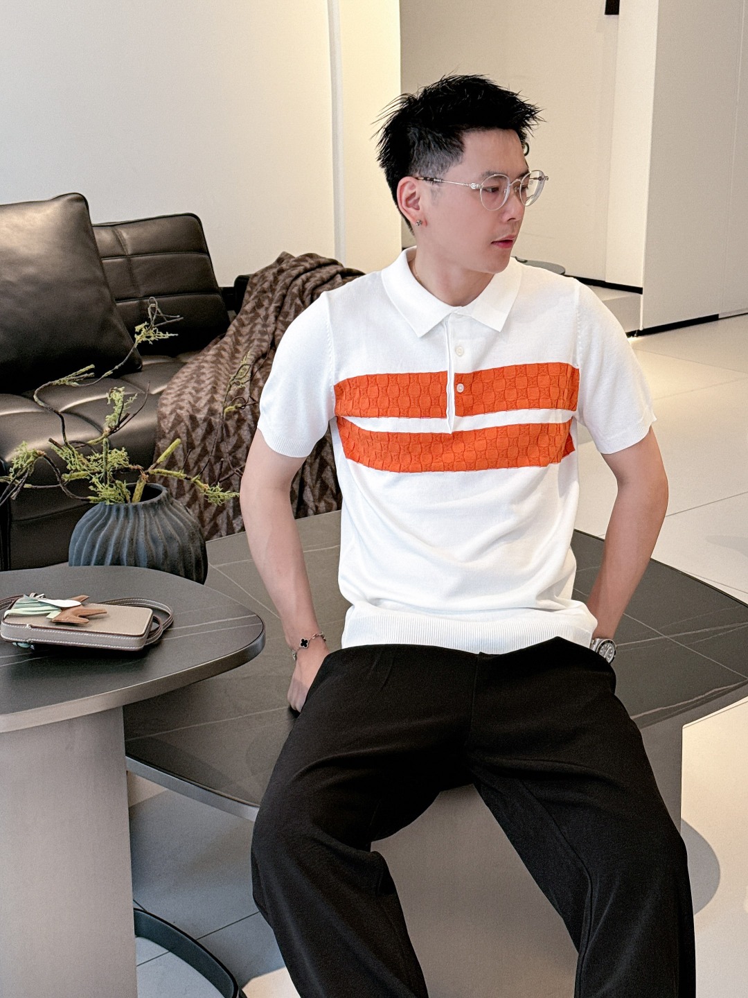 에르메네질도제냐2025뉴쇼트슬리브폴로