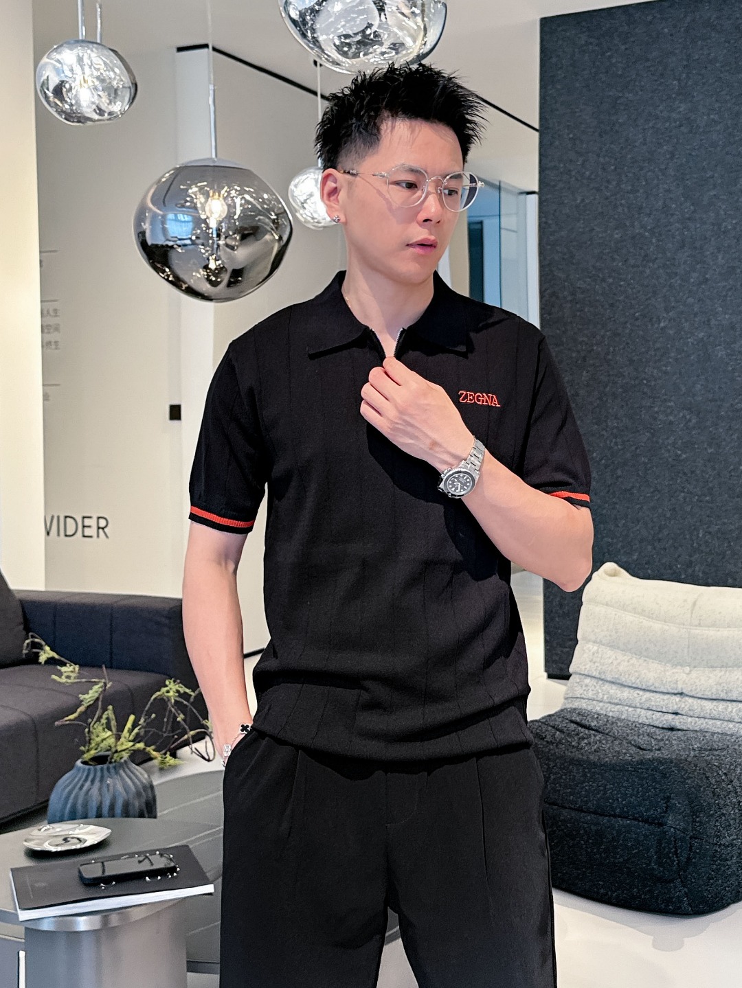 에르메네질도제냐2025뉴쇼트슬리브폴로