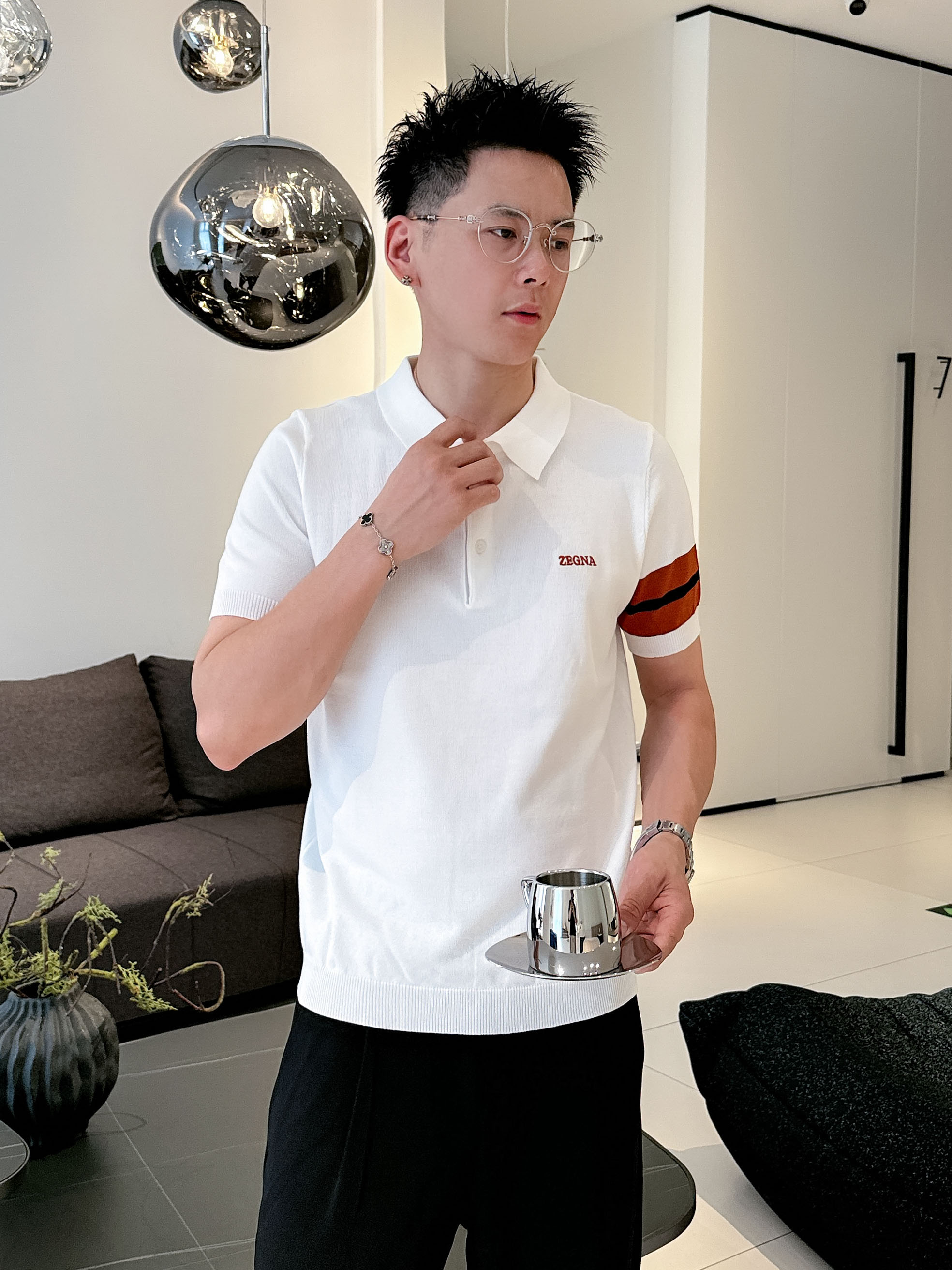 몽클레르새로운가시오리지널폴로셔츠