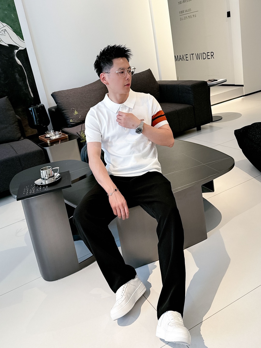 몽클레르새로운가시오리지널폴로셔츠