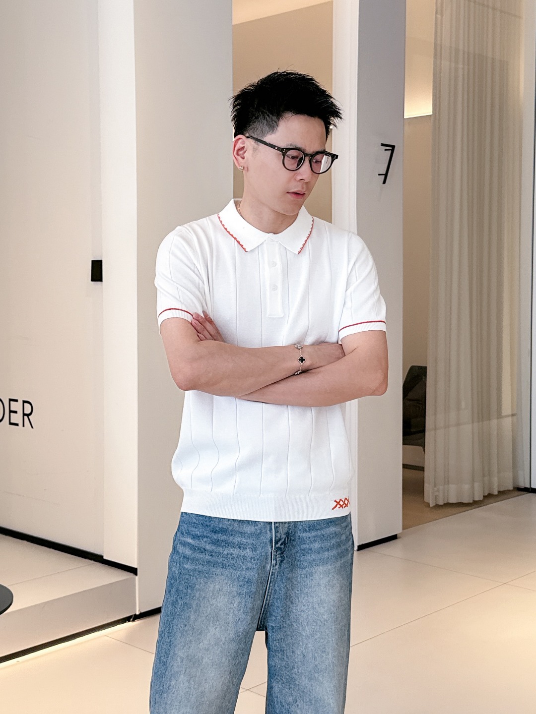 버버리BBR골드버클로고타투반팔폴로셔츠