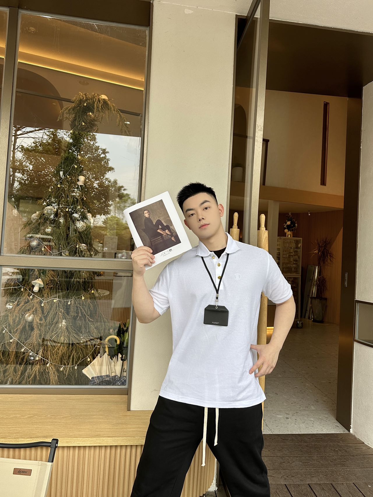 TB2025뉴트로레터링반팔폴로셔츠