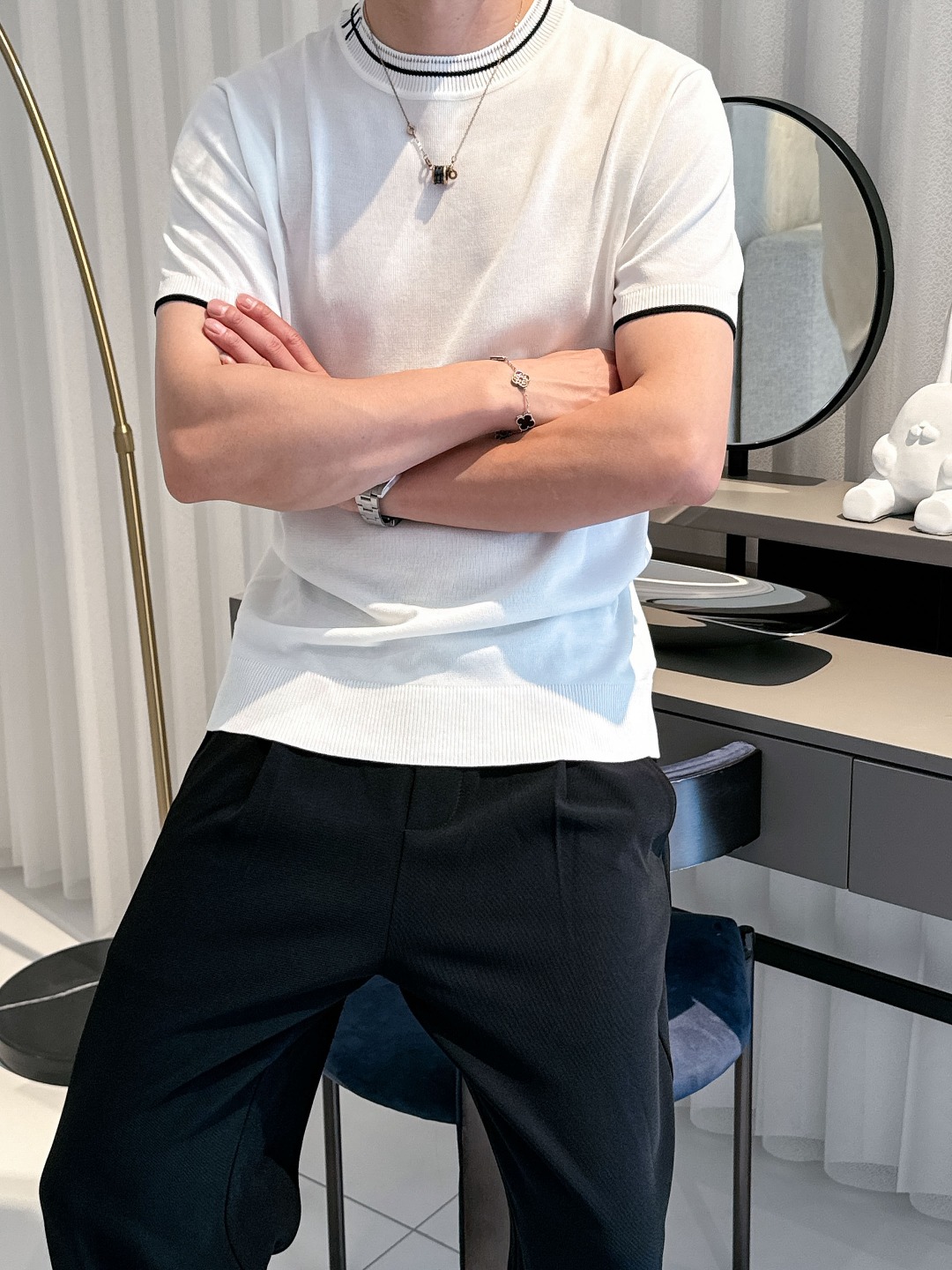 에르메스2025뉴반팔폴로셔츠