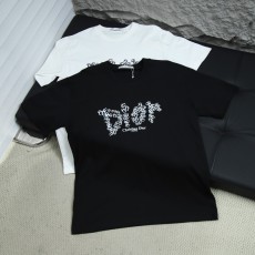 025ss 봄 신상 DIOR / 디올 백 라운드넥 반팔 티셔츠 모델 번호: DI007