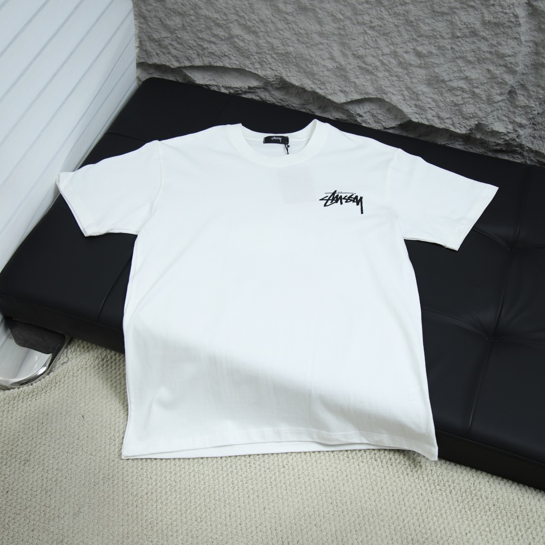 2025ss 봄 신제품 스투시 / 스투시 라운드넥 반소매 티셔츠 아이템 번호: STC0027