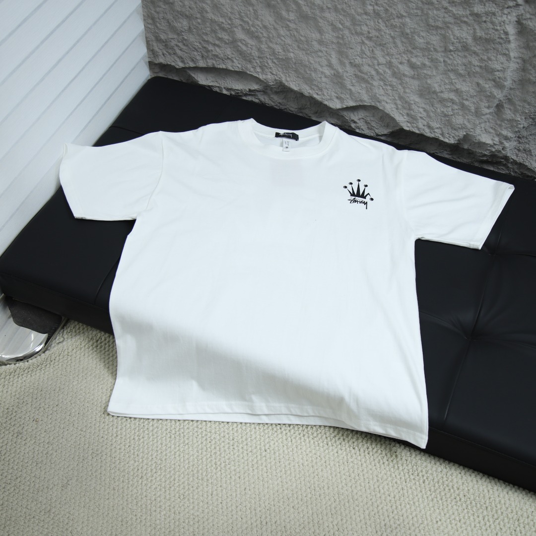 2025ss 봄 신상품 스투시 / 스투시 라운드넥 반팔 티셔츠 모델 번호: STC0029