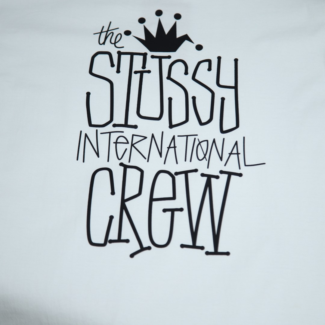 2025ss 봄 신상품 스투시 / 스투시 백 라운드넥 반팔 티셔츠 모델 번호: STC0032