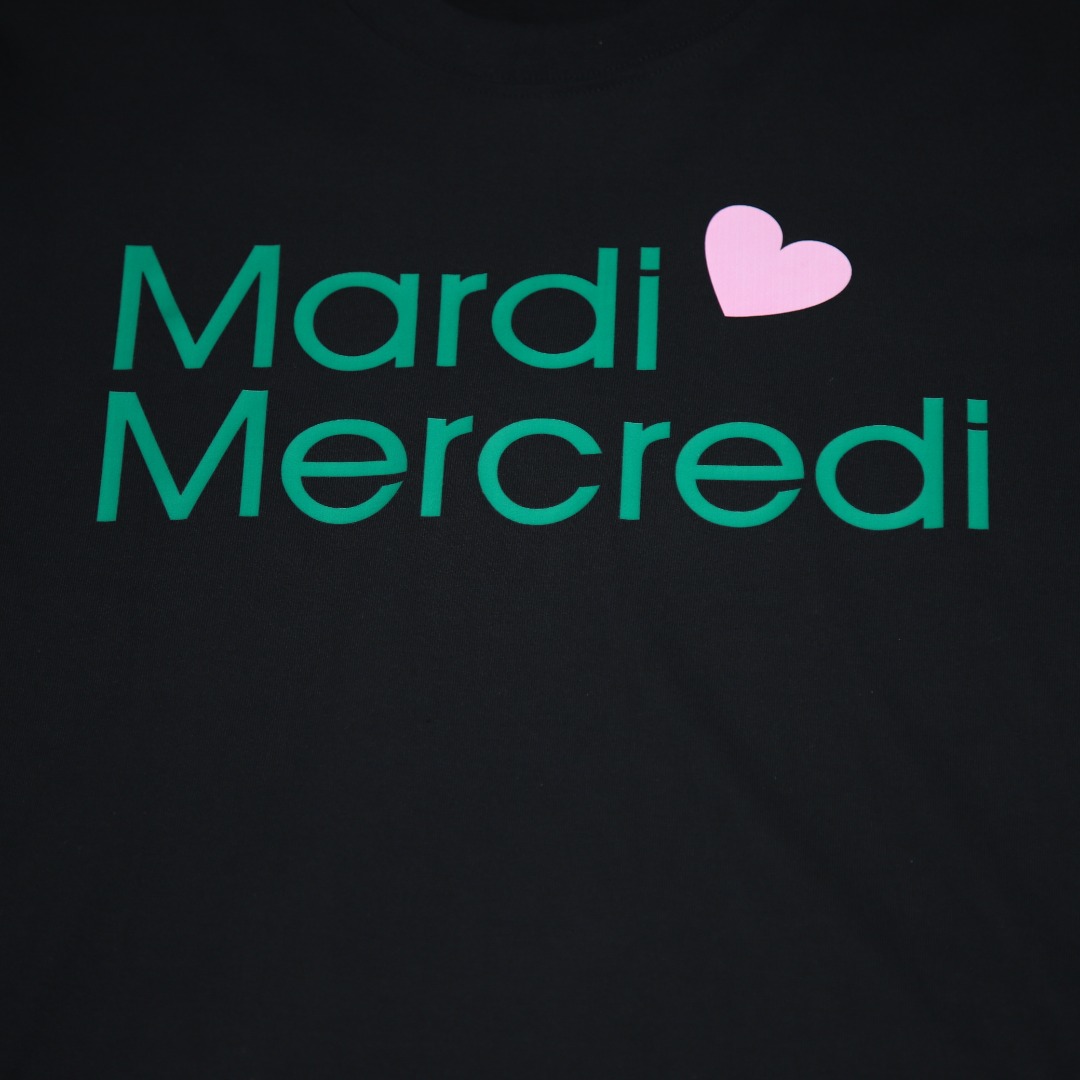 2025ss 봄 신상 MARDI 라운드넥 반팔 티셔츠 단락 번호: MA007