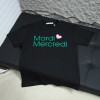 2025ss 봄 신상 MARDI 라운드넥 반팔 티셔츠 단락 번호: MA007
