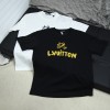 2025ss 봄 신상 LV 라운드넥 반팔 티셔츠 단락 번호: LV041