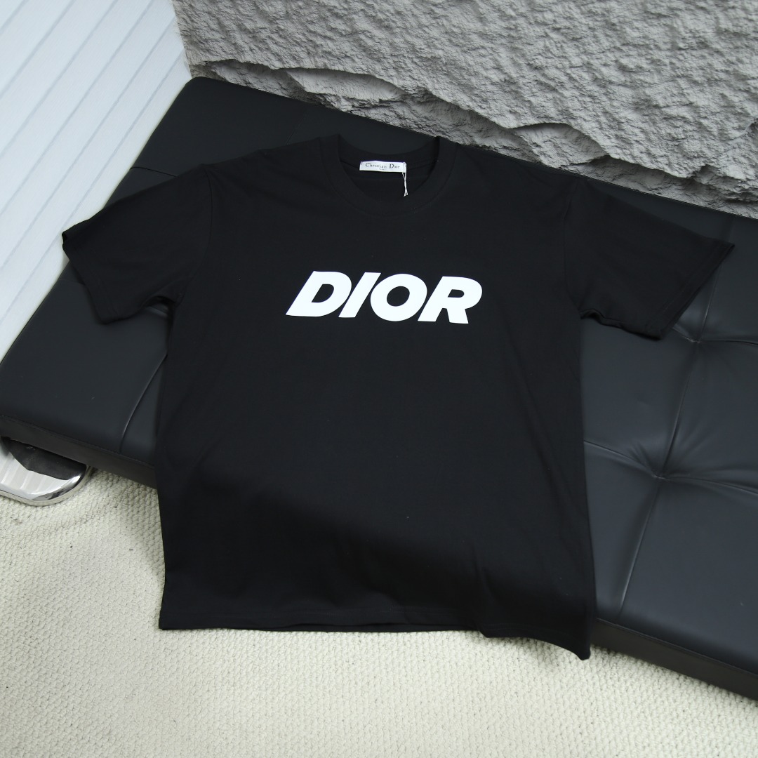 025ss 봄 신상 디올/디올 라운드넥 반팔 티셔츠 모델넘버: DI015