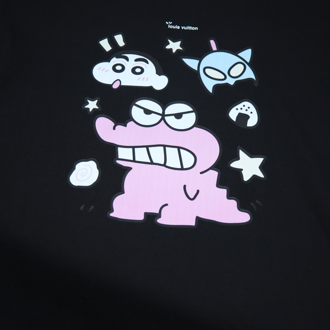 2025ss 봄 신상 LV 백 매칭 라운드넥 반팔 티셔츠 모델 번호: LV048