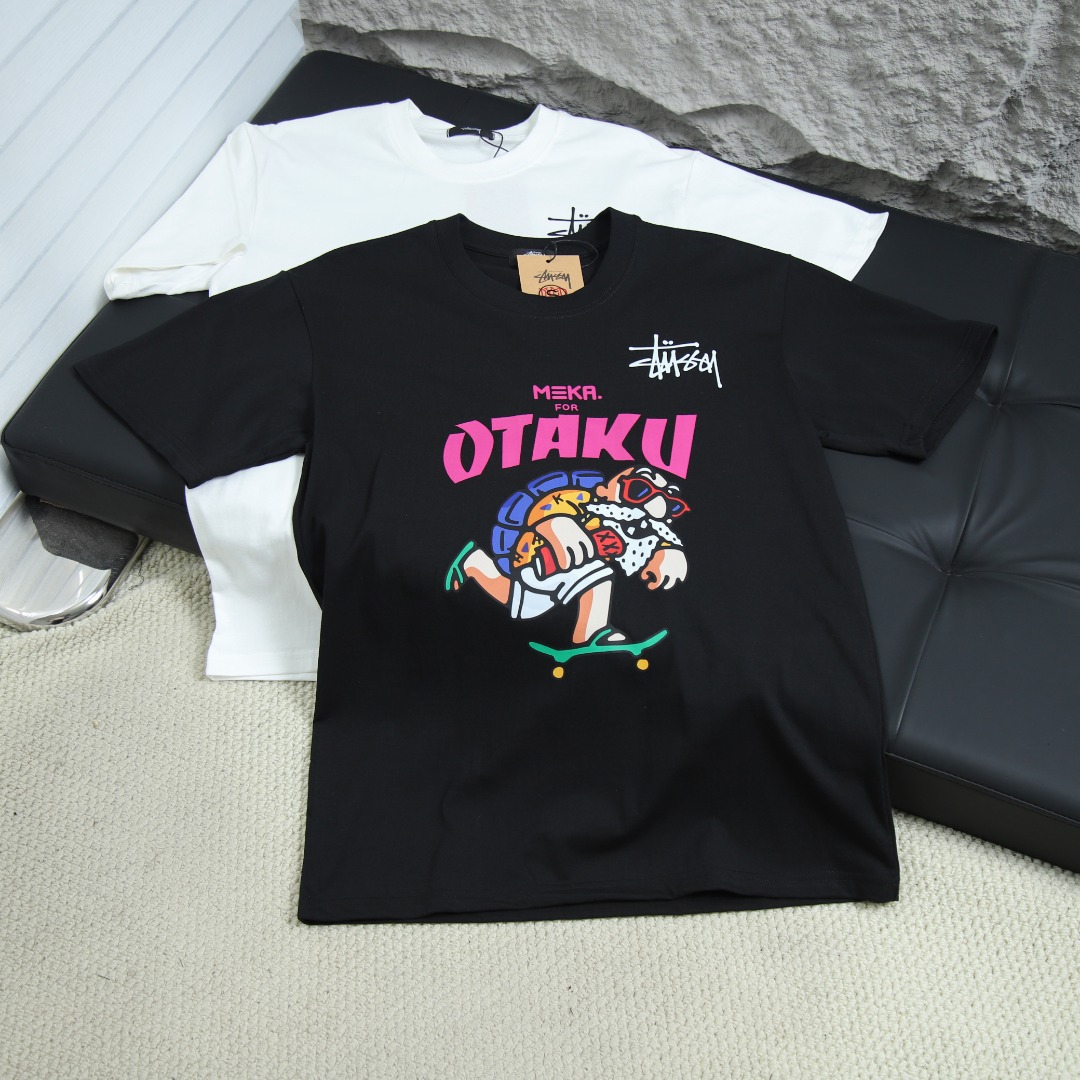 2025ss 봄 신상 스투시/스투시 백 라운드넥 반팔 티셔츠 아이템 번호: STC0015