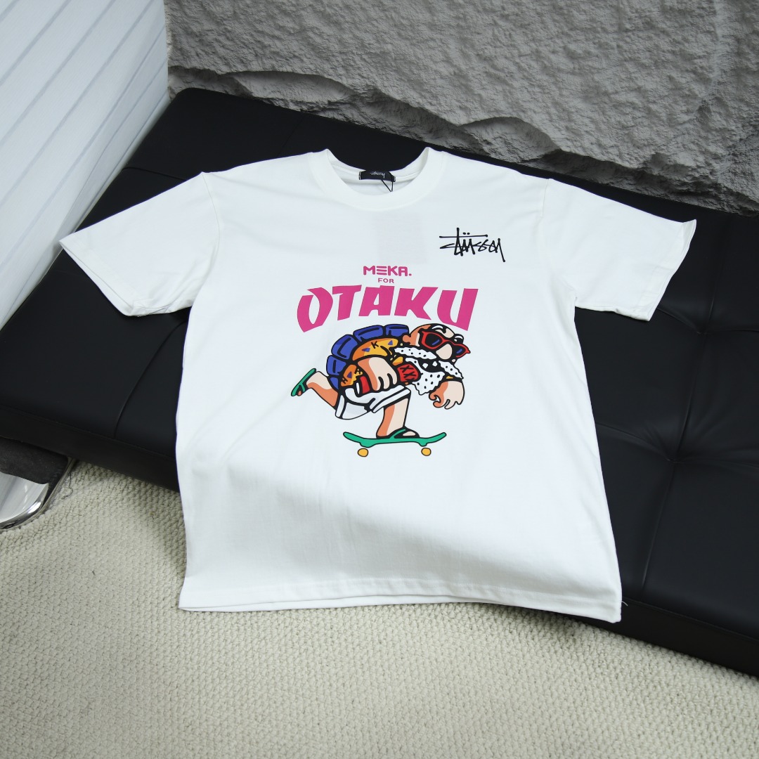 2025ss 봄 신상 스투시/스투시 백 라운드넥 반팔 티셔츠 아이템 번호: STC0015