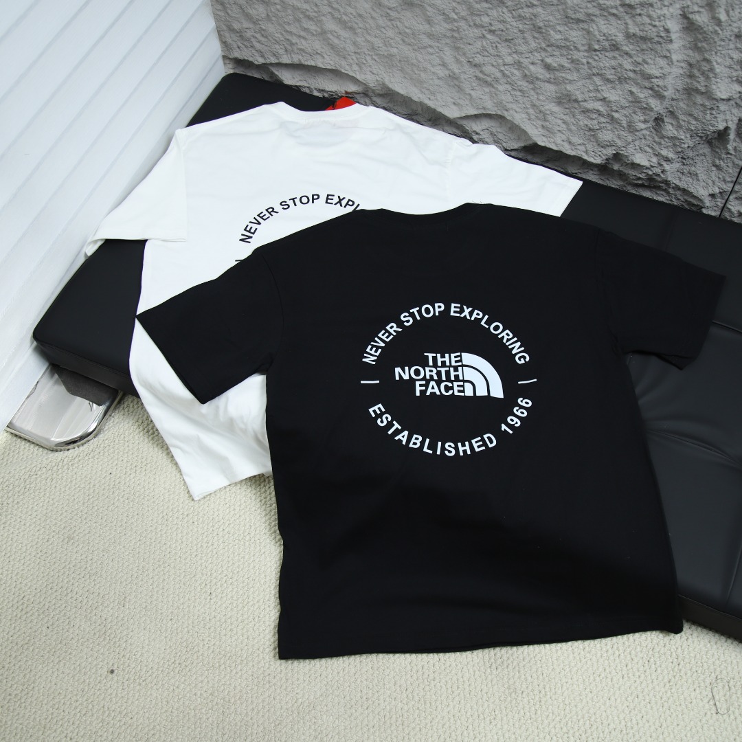 2025ss 봄 신상품 더노스페이스 더노스페이스 100 라운드넥 반팔 티셔츠 모델넘버:BM0031