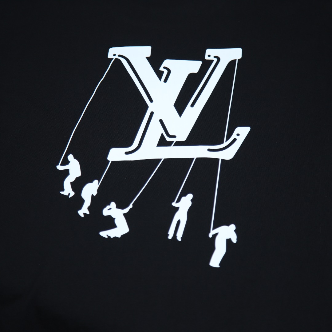 2025ss 봄 신상 LV 라운드넥 반팔 티셔츠 단락 번호: LV057