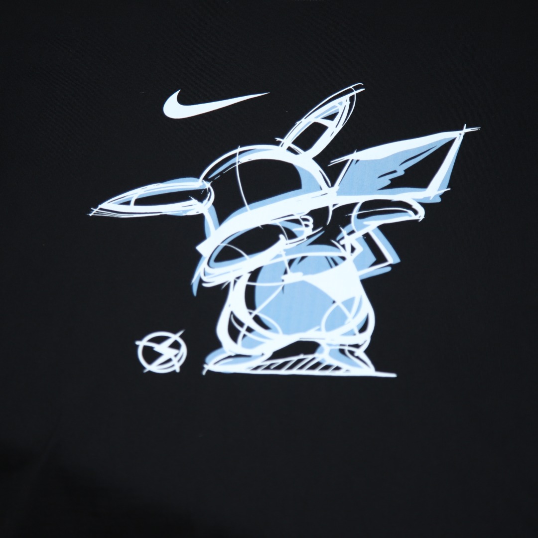 2025ss 봄 신상 NIKE/나이키 라운드넥 반팔 티셔츠 카툰 프린팅 모델 번호: NI038