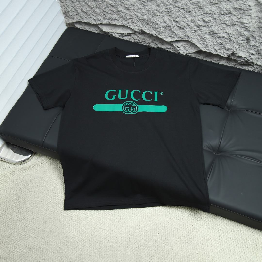 2025s스프링 뉴 구찌 / 구찌 100 라운드넥 쇼트 슬리브 티셔츠 아이템 번호: GUC062