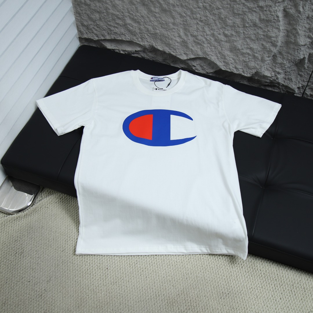 2025SS 봄 신상 챔피언 챔피언 100 라운드넥 반팔 티셔츠 모델 번호: HA007