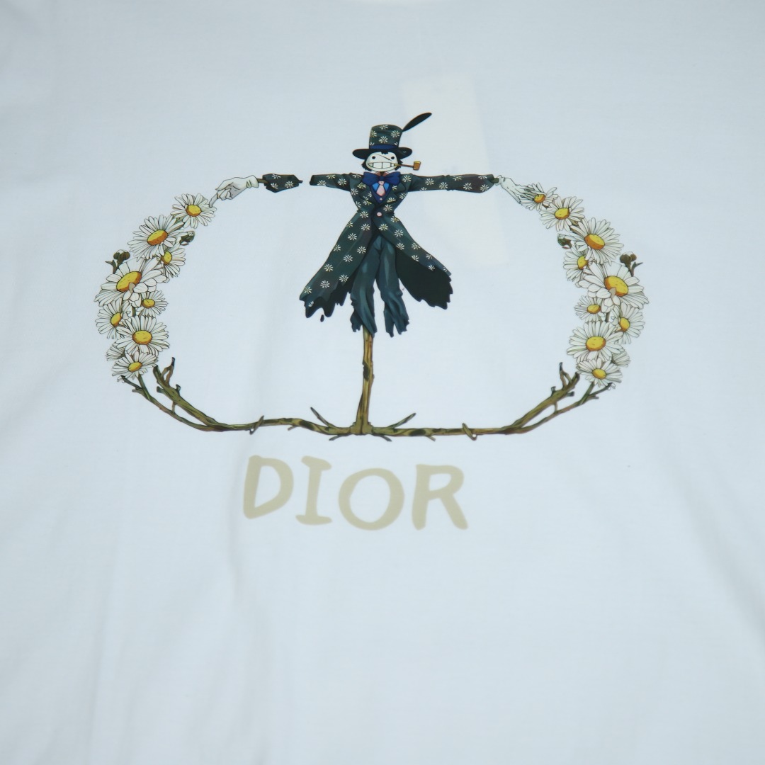025ss 봄 신상 DIOR / 디올 백 라운드넥 반팔 티셔츠 모델넘버: DI014