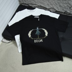 025ss 봄 신상 DIOR / 디올 백 라운드넥 반팔 티셔츠 모델넘버: DI014