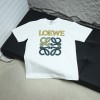 2025s스프링 신상품 로에베/로에베 백 라운드넥 반팔 티셔츠 모델 번호: LOE002