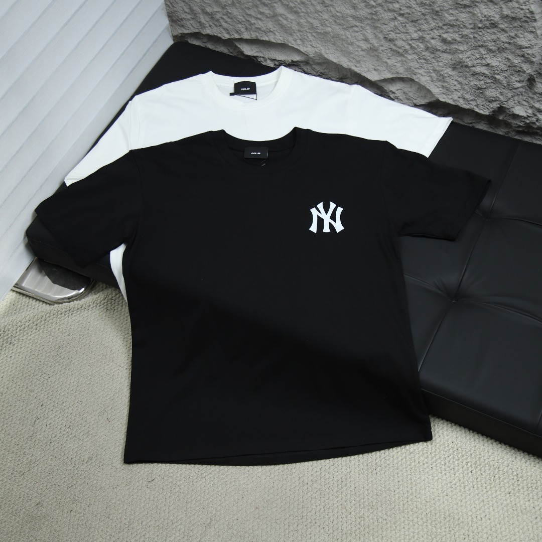 2025SS 봄 신상품 MLB 뉴욕 양키스 백 라운드넥 반팔 티셔츠 모델 번호 : MLB037