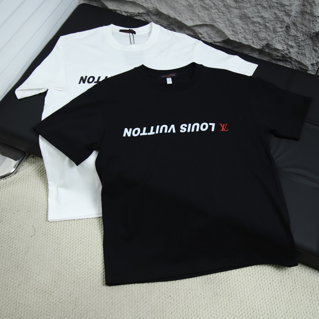 2025ss 봄 신상 LV 100 라운드넥 반팔 티셔츠 상품 번호: LV063