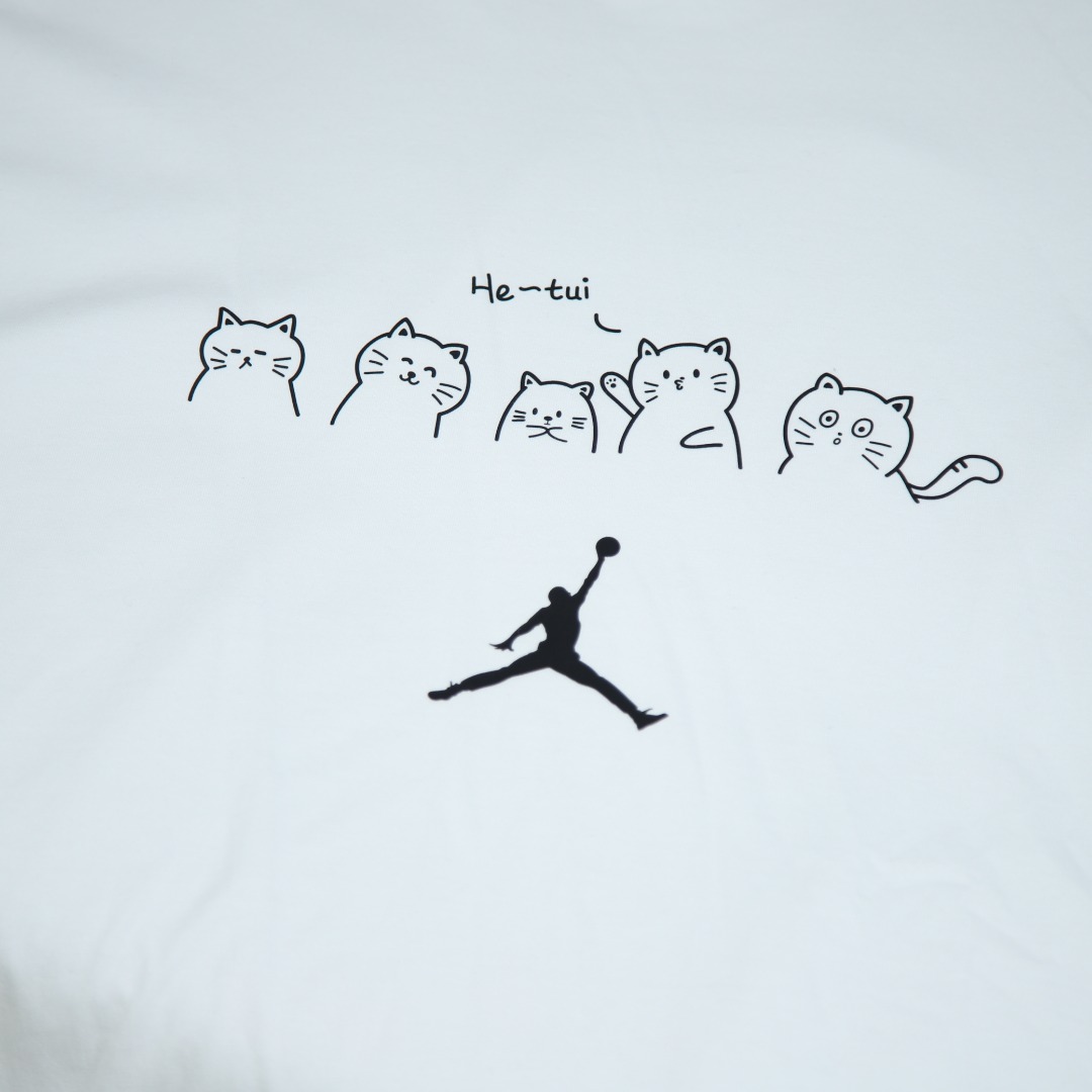 2025ss 봄 신상 AJ 조던 100 라운드넥 반팔 티셔츠 모델 번호: AJ004