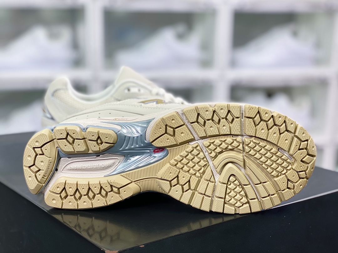 NB 뉴발란스 ML2002 시리즈 레트로 아빠 스타일 캐주얼 스포츠 조깅화 “가죽 라이트 베이지 그레이 M2002R3 