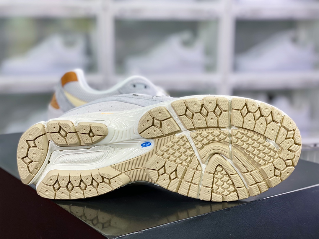 뉴발란스 뉴발란스 ML2002 시리즈 레트로 아빠 스타일 캐주얼 스포츠 조깅화 라이트 그레이 베이지 브라운 코르크 M2002RSB 