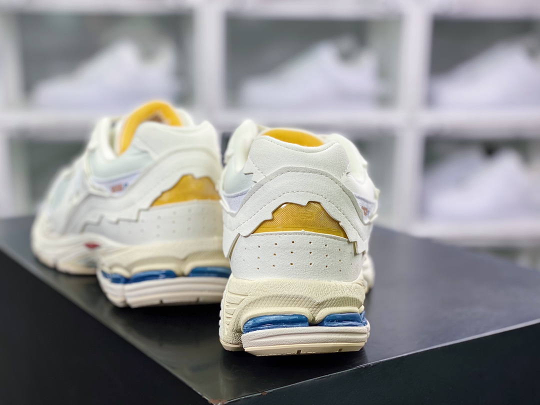 NB 뉴발란스 2002R프로텍션 팩 시리즈 레트로 아빠 스타일 캐주얼 스포츠 조깅화 “밀크 화이트 골드 도 올드 M2002RDC 