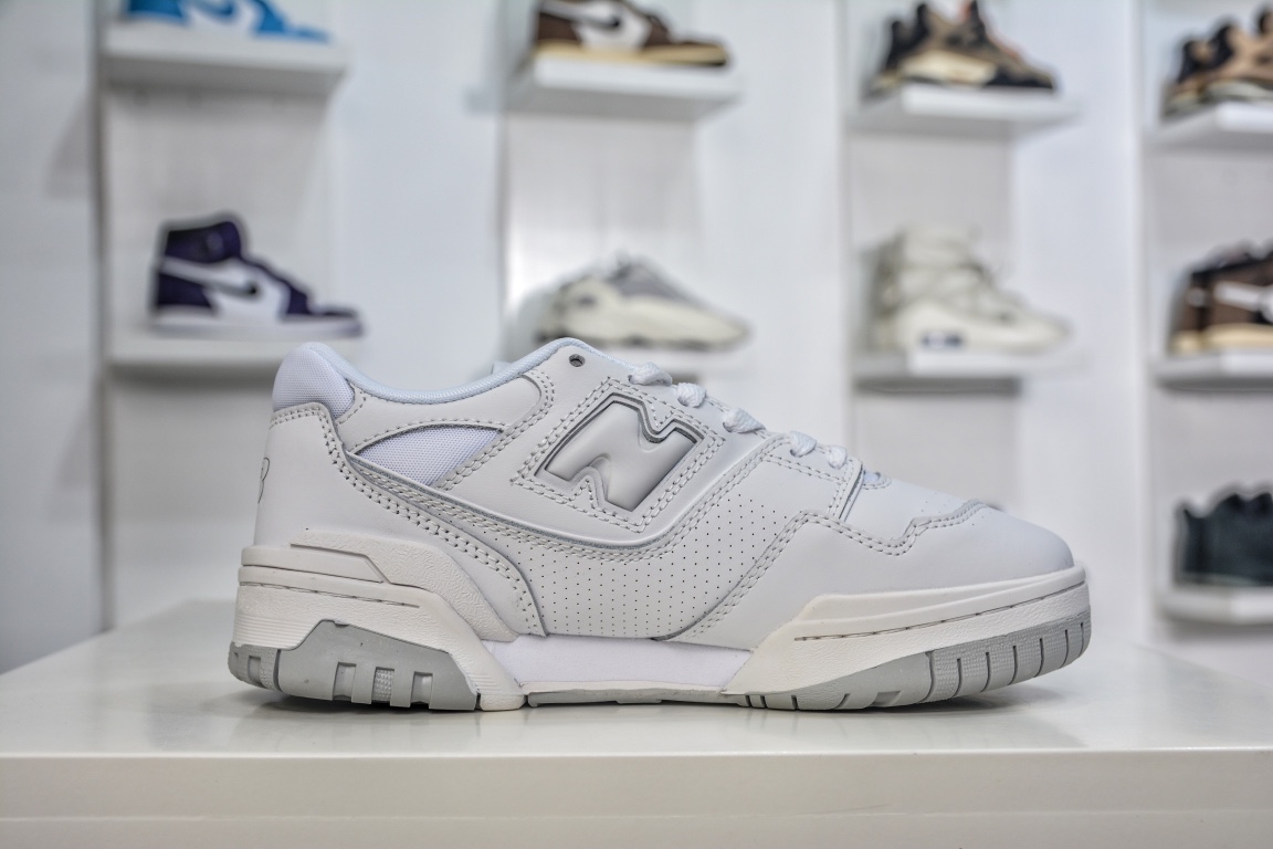 뉴발란스 BB550WT1 스쿨 스타일 레트로 다용도 캐주얼 조깅화 