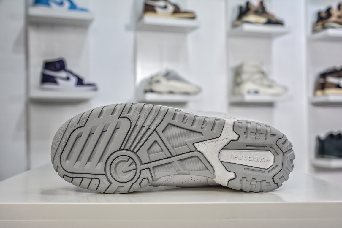 뉴발란스 BB550WT1 스쿨 스타일 레트로 다용도 캐주얼 조깅화 