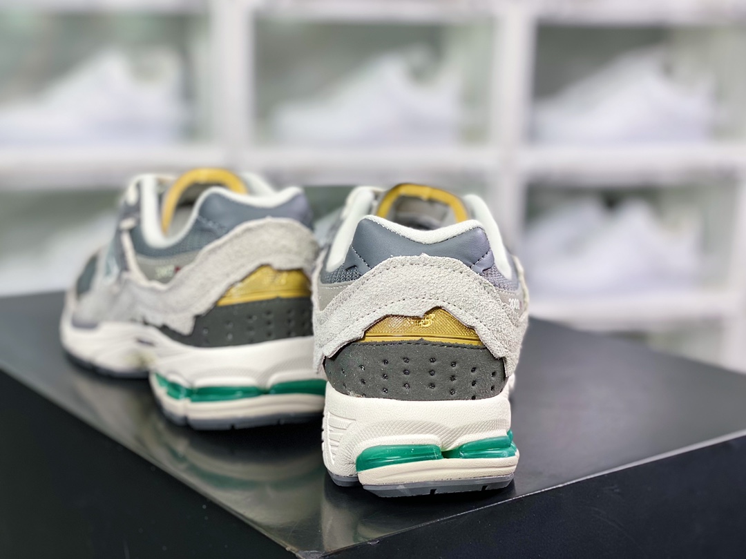 NB ML2002 시리즈 레트로 아빠 스타일 캐주얼 스포츠 조깅화 비구름 그레이 브로큰스텝 M2002RDA 