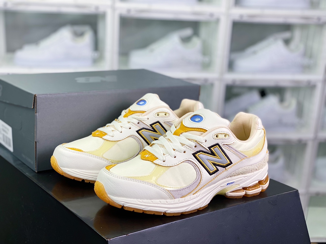 NB 뉴발란스 ML2002 시리즈 레트로 아빠 스타일 캐주얼 스포츠 조깅화 “레트로 베이지 오렌지 M2002RJ1 
