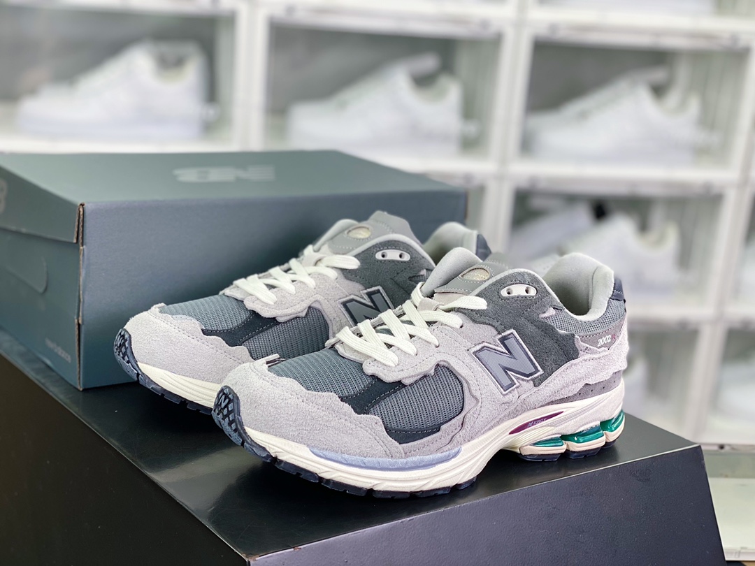 NB 뉴발란스 ML2002 시리즈 레트로 아빠 스타일 캐주얼 스포츠 조거 클라우드 앤 레인 그레이 샤터드 스텝 M2002RDA 