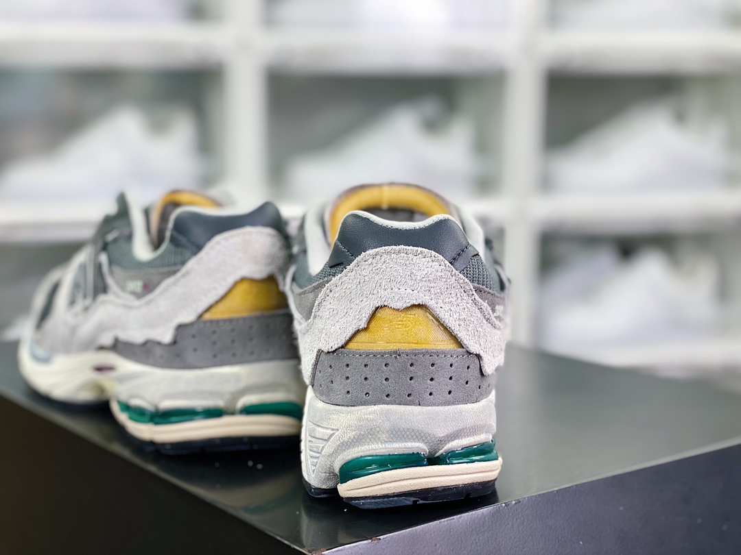 NB 뉴발란스 ML2002 시리즈 레트로 아빠 스타일 캐주얼 스포츠 조거 클라우드 앤 레인 그레이 샤터드 스텝 M2002RDA 