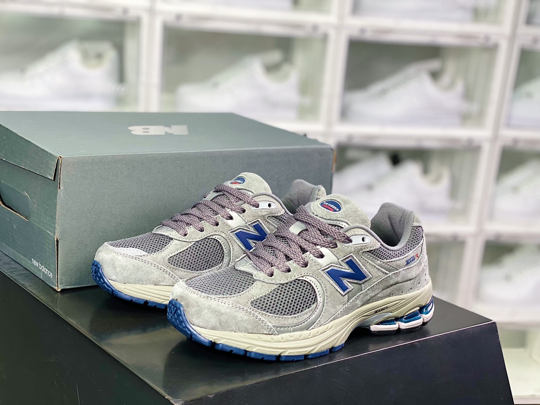 NB ML2002 시리즈 레트로 아빠 스타일 캐주얼 스포츠 조깅화 “스웨이드 메타 다크 그레이 다크 블루 ML2002RA 