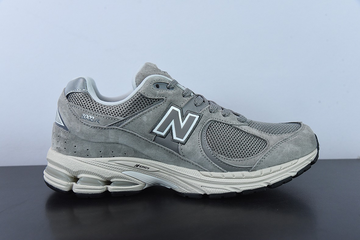 NB 뉴발란스 뉴발란스 ML2002 시리즈 레트로 아빠 스타일 캐주얼 스포츠 조깅화 스웨이드 조상님 그레이 ML2002RC 사이즈: 40-46.5