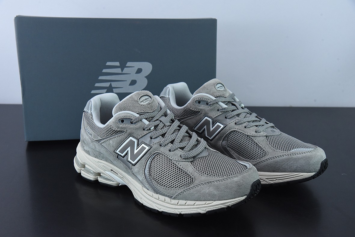NB 뉴발란스 뉴발란스 ML2002 시리즈 레트로 아빠 스타일 캐주얼 스포츠 조깅화 스웨이드 조상님 그레이 ML2002RC 사이즈: 40-46.5