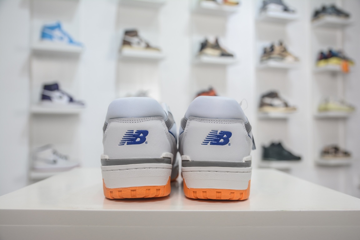 뉴발란스 BB550 퓨어 오리지널 시리즈 뉴발란스 가죽 유니섹스 캐주얼 러닝화 공식 아이템: BBW550SSC