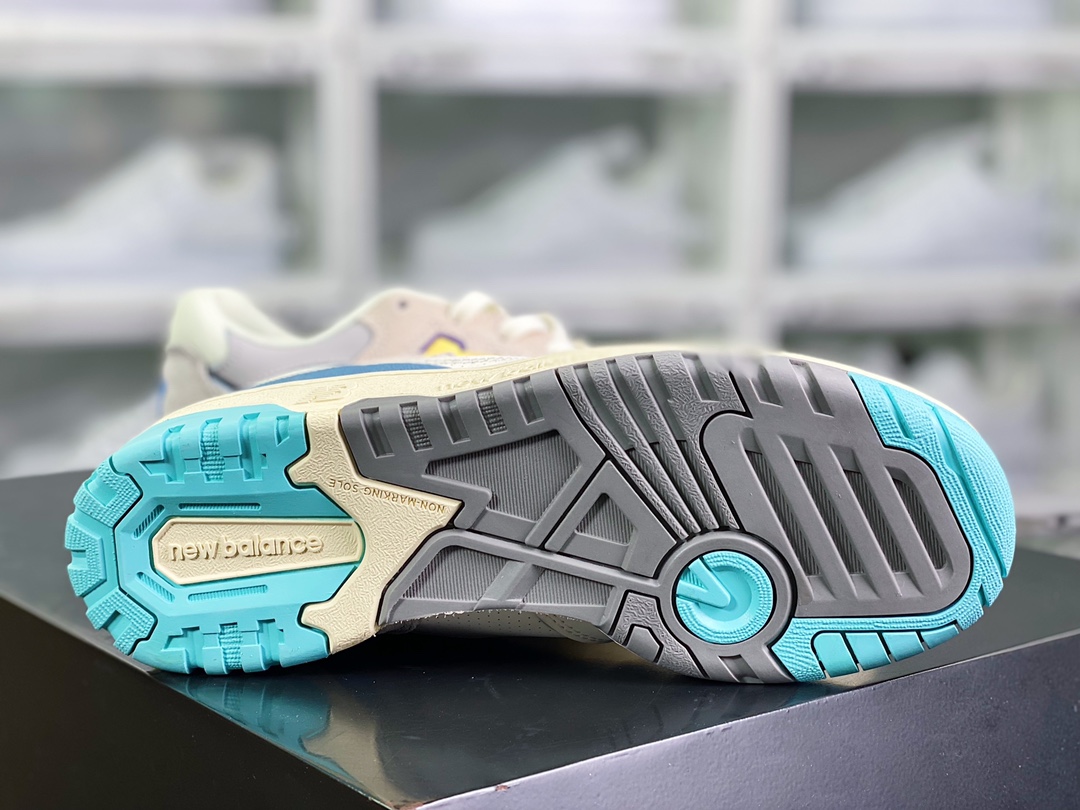 Thisisneverthat x NB 뉴발란스 ML2002 레트로 팝 스타일 캐주얼 스포츠 조깅화 가죽 밀크 화이트 라이트 그레이 옐로우 블루 BB550SSC 